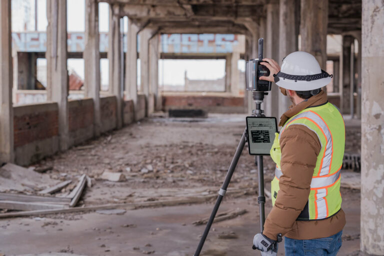 faro scanner with AI in the field