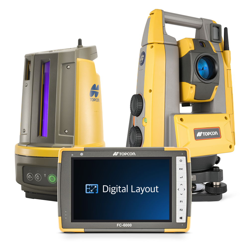 Topcon digital layout group