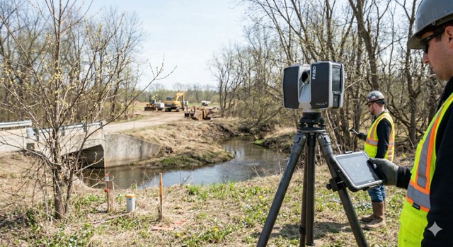 3D laser scan leaf off